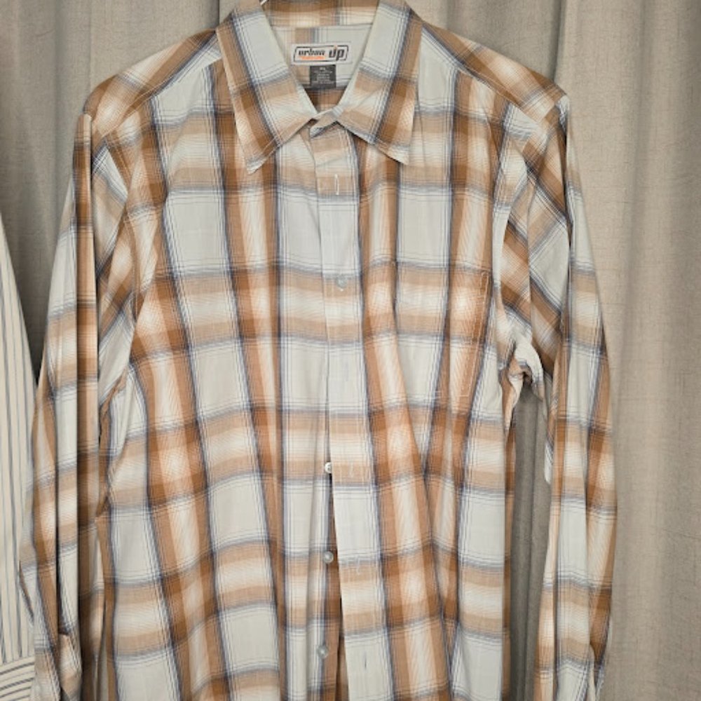 Urban Pipeline Button-down Mens Dress Shirt XL